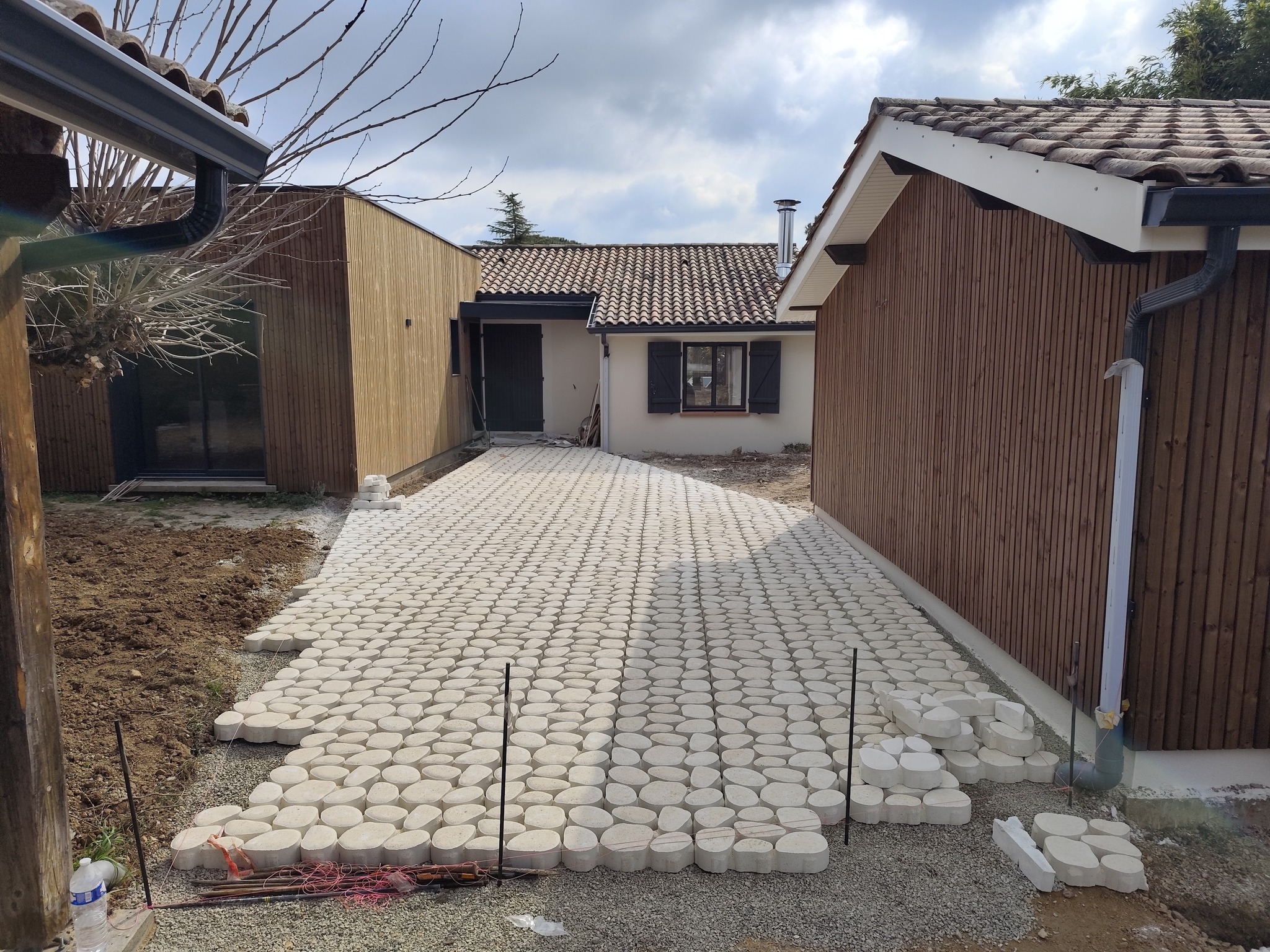 Terrassement par aspiration